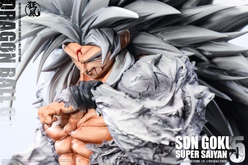【Pre-order】Kuangfeng Studio 1/4 Scale SSJ4 SSJ5 Son Gokuh Resin Statue