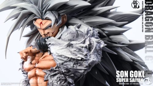 【Pre-order】Kuangfeng Studio 1/4 Scale SSJ4 SSJ5 Son Gokuh Resin Statue