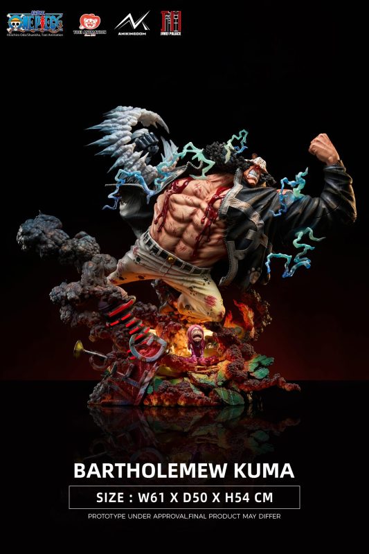 【Pre-order】Anikingdom x Jimei Palace Studio OP Bartholomew Kuma Resin Statue