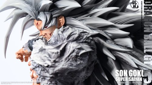 【Pre-order】Kuangfeng Studio 1/4 Scale SSJ4 SSJ5 Son Gokuh Resin Statue