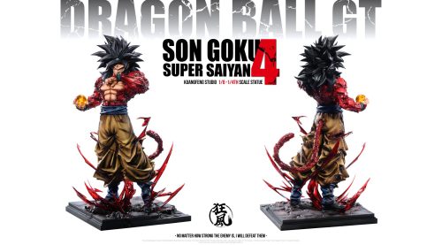 【Pre-order】Kuangfeng Studio 1/4 Scale SSJ4 SSJ5 Son Gokuh Resin Statue