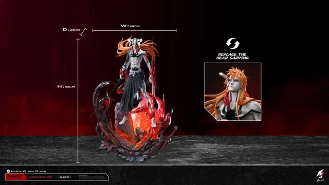 【Pre-order】Scarlet Studio 1/6 Scale Ichigo Kurosaki Resin Statue