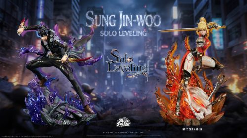 【Pre-order】Black Panther Studio Sung Jinh Wooh and Cha Hae-Inh Resin Statue