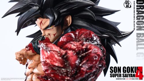 【Pre-order】Kuangfeng Studio 1/4 Scale SSJ4 SSJ5 Son Gokuh Resin Statue