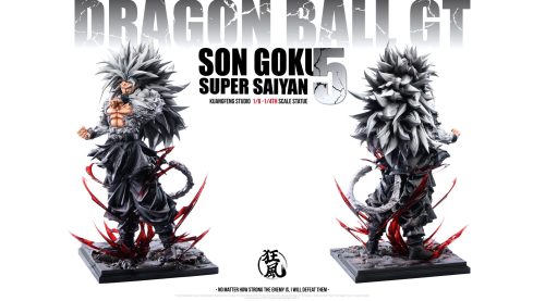 【Pre-order】Kuangfeng Studio 1/4 Scale SSJ4 SSJ5 Son Gokuh Resin Statue