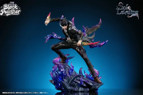 【Pre-order】Black Panther Studio Sung Jinh Wooh and Cha Hae-Inh Resin Statue