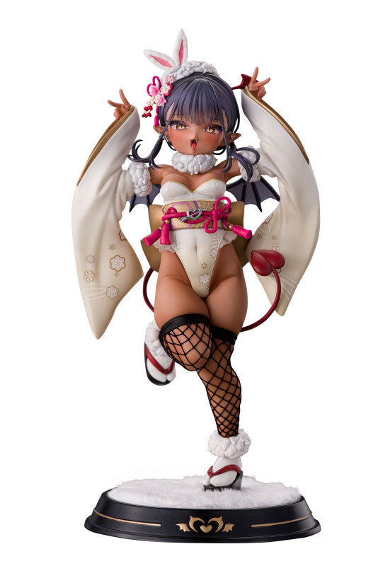 【Pre-order】Kiwi Toys Studio 1/6 Scale Brown Little Succubus - Kimono Bunny Girl Ver Resin Statue