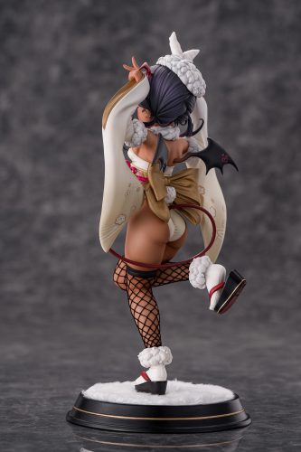 【Pre-order】Kiwi Toys Studio 1/6 Scale Brown Little Succubus - Kimono Bunny Girl Ver Resin Statue