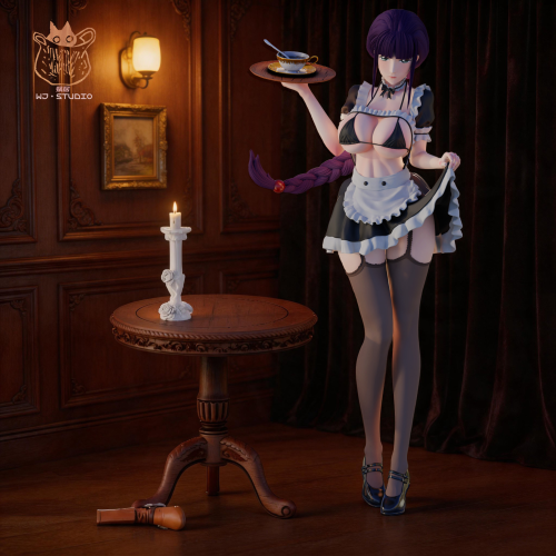 【Pre-order】Woju Studio  Maid Nemu Resin Statue