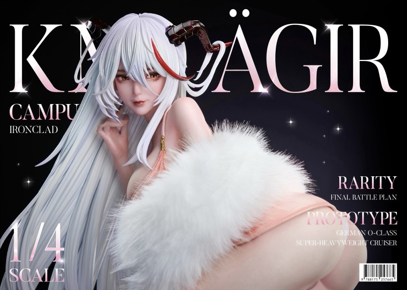 【Pre-order】Pink Core-Studio 1/4 Scale model cos  Agir Resin Statue