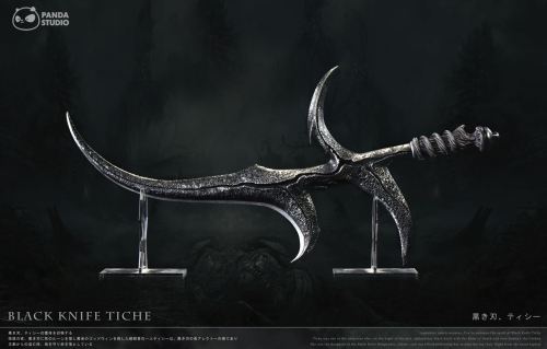 【Pre-order】Panda Studio 1/1 Scale Black Knife Statue Resin