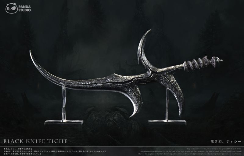 【Pre-order】Panda Studio 1/1 Scale Black Knife Statue Resin