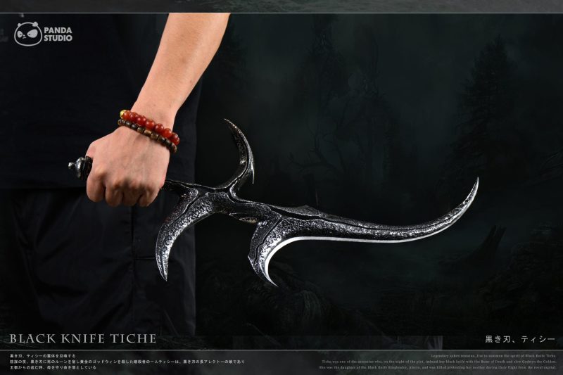 【Pre-order】Panda Studio 1/1 Scale Black Knife Statue Resin