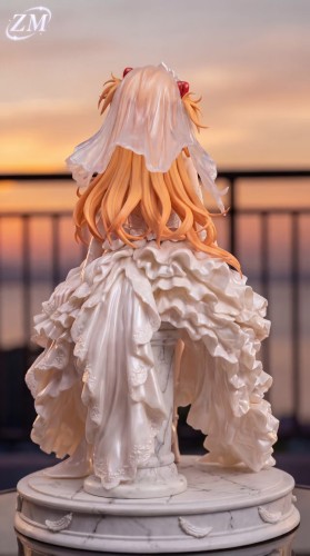 【Pre-order】Zaomeng Studio 1/6 Scale Asuka (Wedding Dress Ver.) Statue Resin