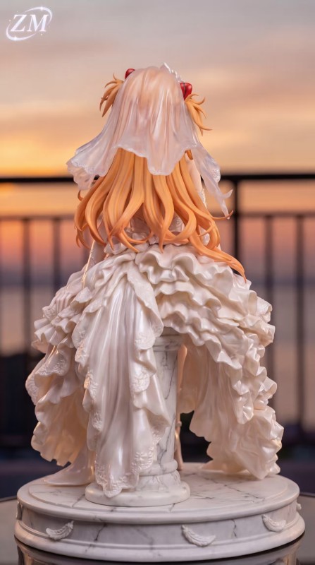 【Pre-order】Zaomeng Studio 1/6 Scale Asuka (Wedding Dress Ver.) Statue Resin