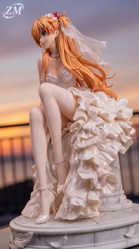 【Pre-order】Zaomeng Studio 1/6 Scale Asuka (Wedding Dress Ver.) Statue Resin