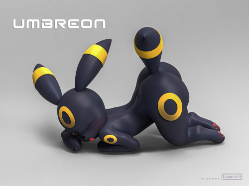 【Pre-order】Lupacols studio 1/6 Scale  Furry Series Umbreon Resin Statue