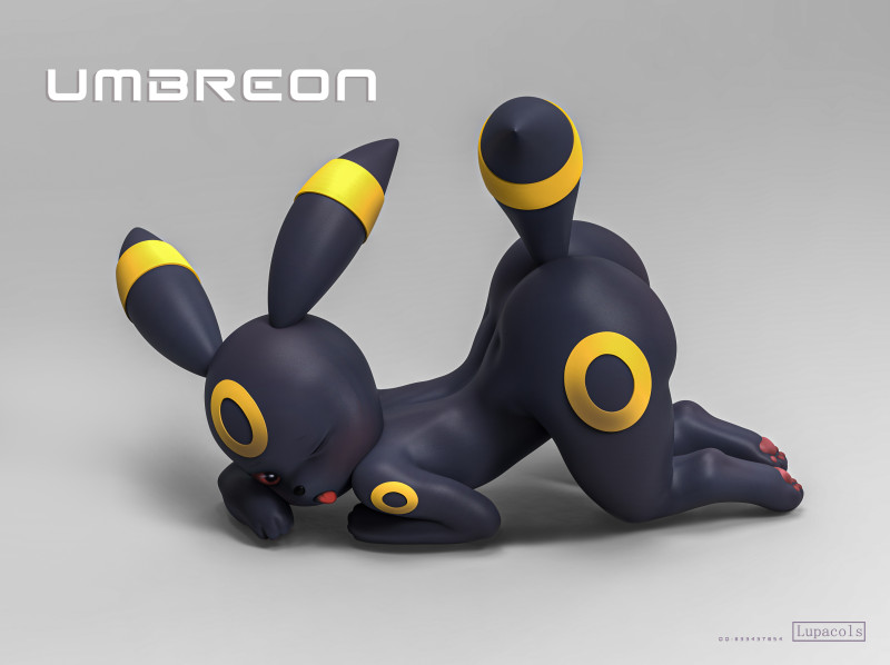 【Pre-order】Lupacols studio 1/6 Scale  Furry Series Umbreon Resin Statue