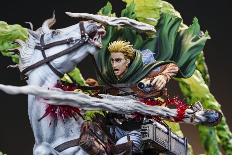 【Pre-order】Model Power Studio AOT Commander Erwin's Suicide Resin Statue