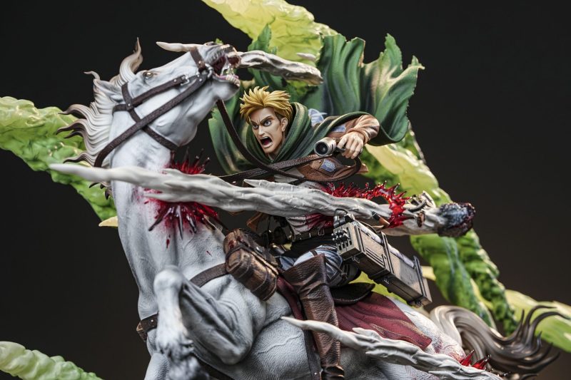 【Pre-order】Model Power Studio AOT Commander Erwin's Suicide Resin Statue