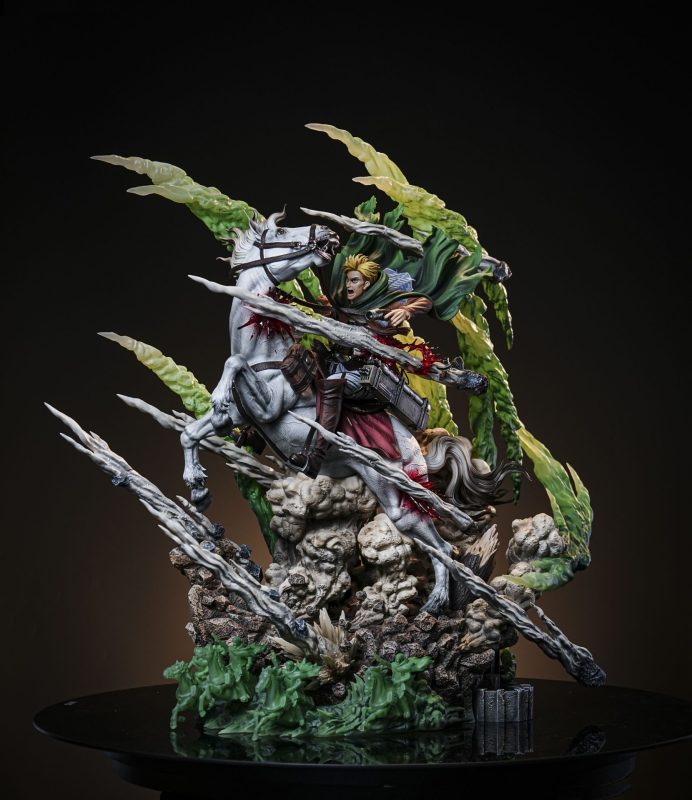 【Pre-order】Model Power Studio AOT Commander Erwin's Suicide Resin Statue