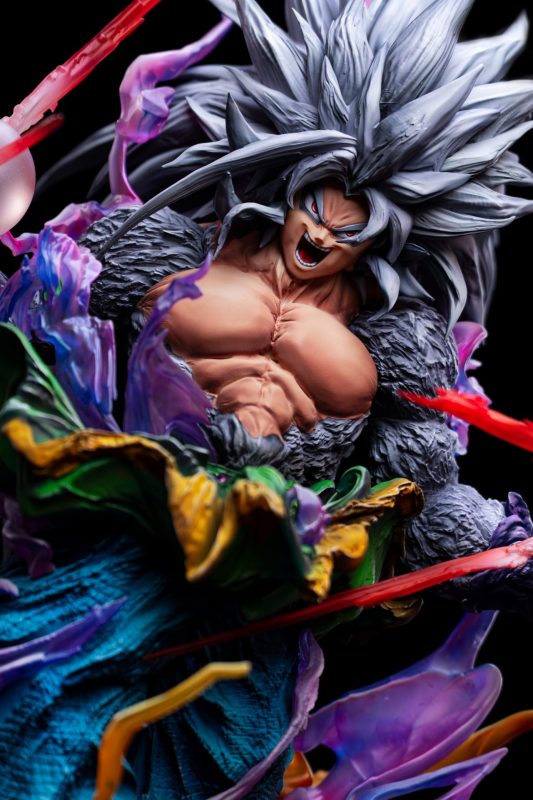 【Pre-order】Iron Curtain Studio 1/6 & 1/4 Scale SSJ4 SSJ5 Son Gokuh Resin Statue