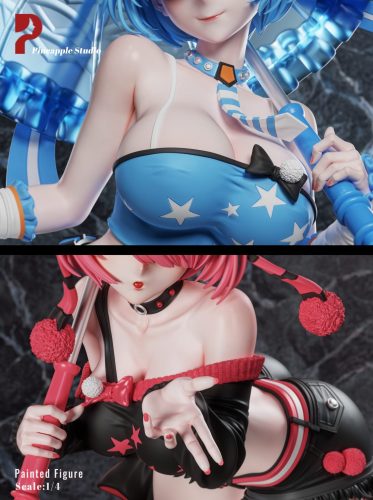 【Pre-order】Pineapple Studio 1/4 Scale Rem x Ram Resin Statue