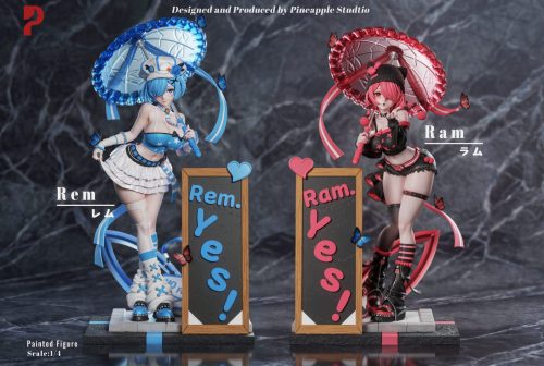【Pre-order】Pineapple Studio 1/4 Scale Rem x Ram Resin Statue