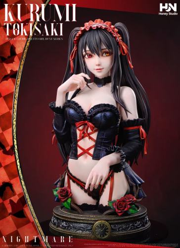 【Pre-order】Honey Studio 1/1 Scale Kurumi Tokisaki Resin Statue