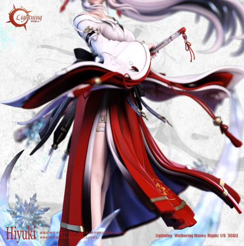 【Pre-order】Lightning Studio 1/6 Scale Burning Cherry Blossom Miko Resin Statue