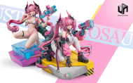 【Pre-order】LEAVE ANITE Studio 1/6 Scale Twin-Tail Water Gun Girl Resin Statue