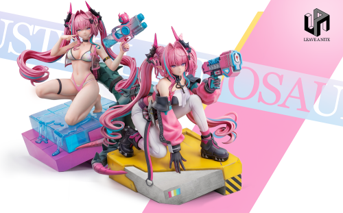 【Pre-order】LEAVE ANITE Studio 1/6 Scale Twin-Tail Water Gun Girl Resin Statue
