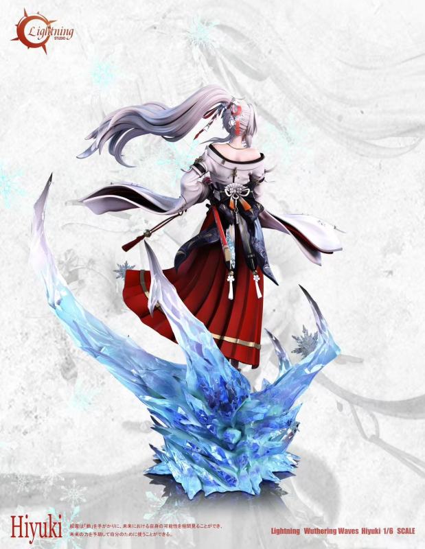 【Pre-order】Lightning Studio 1/6 Scale Burning Cherry Blossom Miko Resin Statue