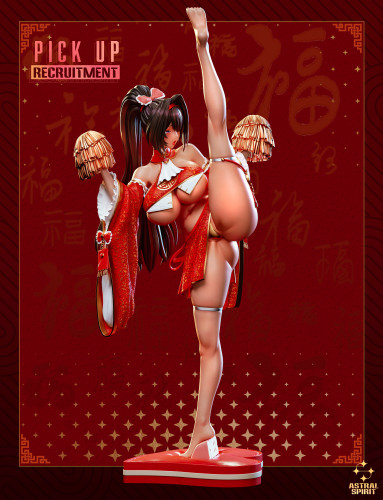 【Pre-order】AstralSpirit Studio 1/4 Scale The Cheerleader Sisters KeKe & BeiBei Resin Statue