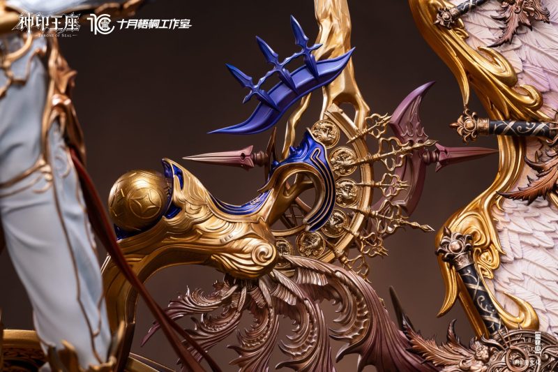 【Pre-order】Shi Yue Wu Tong Studio 1/4 Scale Throne of Seal Ultimate Edition Long Haochen Resin Statue