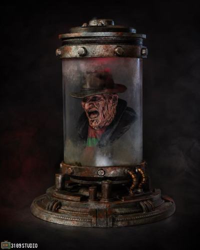 【Pre-order】3109 Studio 1/4 Scale Experiment Jar Michael Myers Resin Statue