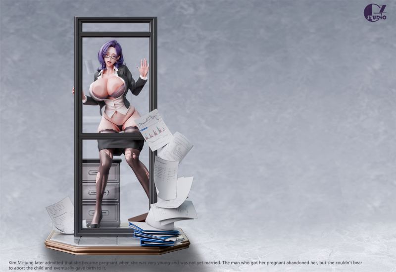 【Pre-order】GZ Studio 1/4 Scale Mi Jung king in Front of the Floor-to-Ceiling Window Resin Statue