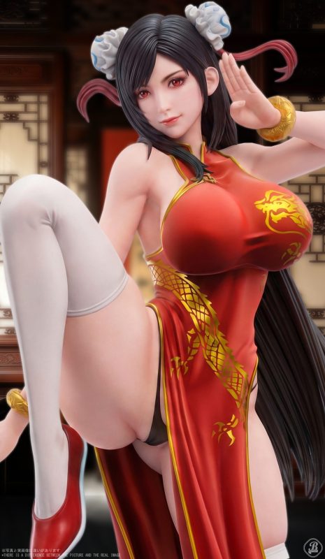 【Pre-order】BBSD Studio 1/6 Scale Cheongsam Kung Fu Tifa Resin Statue