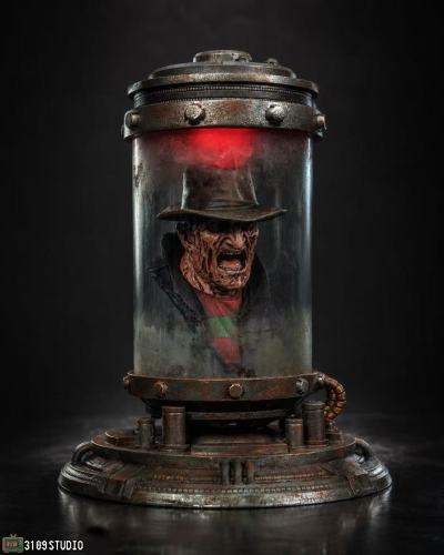 【Pre-order】3109 Studio 1/4 Scale Experiment Jar Michael Myers Resin Statue