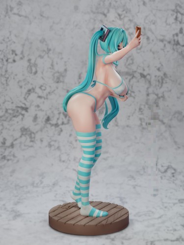 【Pre-order】Ziye Studio 1/7 Scale Hatsune Miku Cosplay Girl 01  Resin Statue