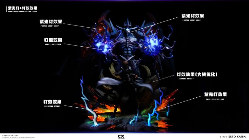 【Pre-order】CX Studio 1/6 Scale Obelisk the Tormentor x Seto Kaiba Resin Statue