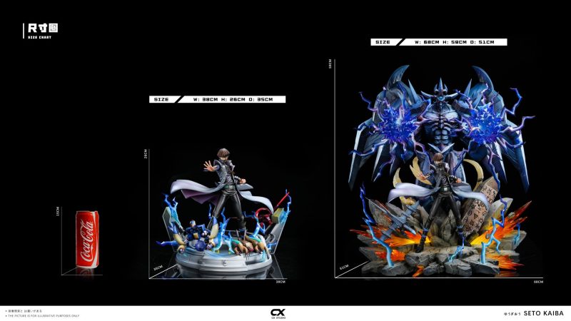 【Pre-order】CX Studio 1/6 Scale Obelisk the Tormentor x Seto Kaiba Resin Statue