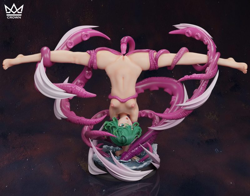 【Pre-order】Crown Studio 1/6 Scale Tatsumaki VS Tentacle Resin Statue