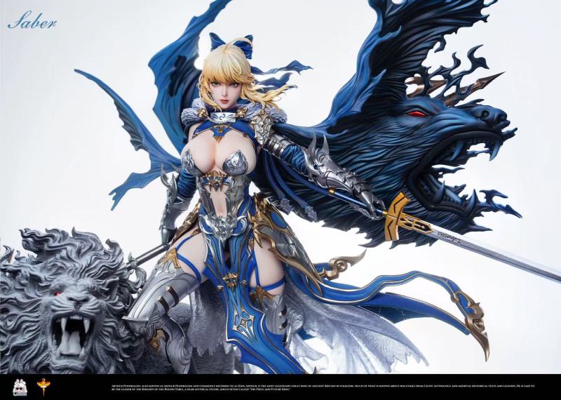 【Pre-order】DT-STUDIOS 1/4 Scale Saber — Excalibur Resin Statue