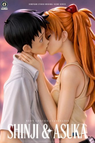 【Pre-order】Xingyuan Studio 1/6 Scale Asuka × Shinji — The Final Kiss Resin Statue