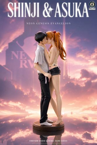 【Pre-order】Xingyuan Studio 1/6 Scale Asuka × Shinji — The Final Kiss Resin Statue