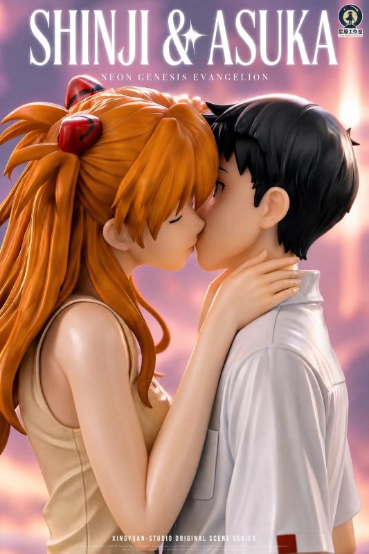 【Pre-order】Xingyuan Studio 1/6 Scale Asuka × Shinji — The Final Kiss Resin Statue