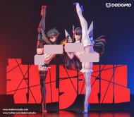 【Pre-order】Dodomo Studio 1/6 Scale Satsuki Kiryuin X Ryuko Matoi Resin Statue