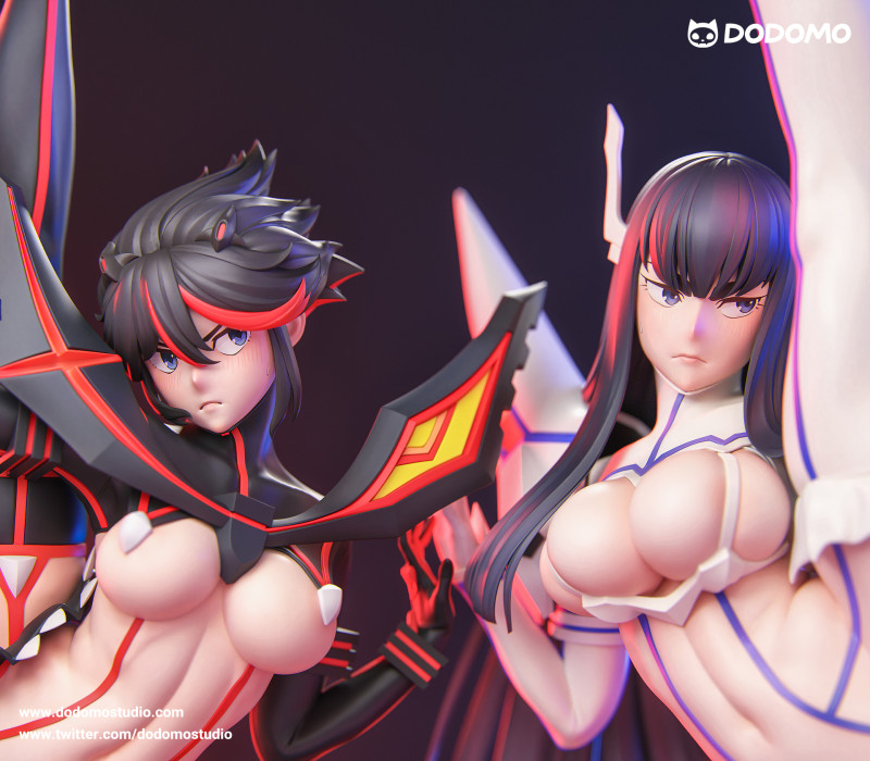 【Pre-order】Dodomo Studio 1/6 Scale Satsuki Kiryuin X Ryuko Matoi Resin Statue