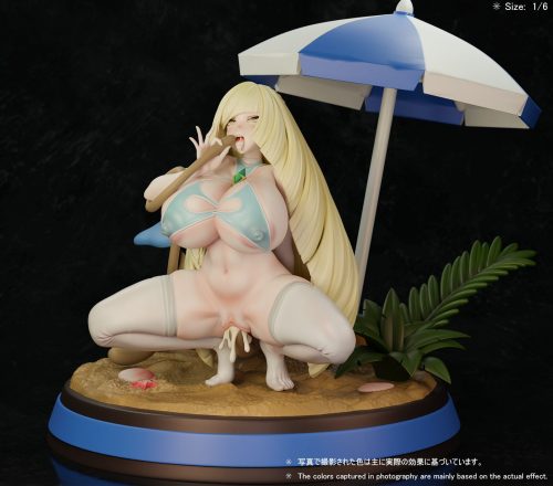 【Pre-order】Beast Studio 1/6 Scale Lusamine X Tentacruel Resin Statue